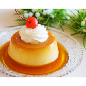 Traditional flan
